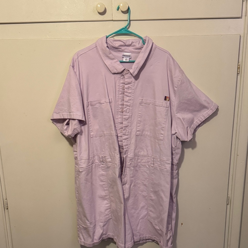 Target pride lavender jumpsuit
